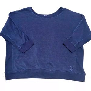 Juicy Couture Tie Detail Pullover Royal Blue XL